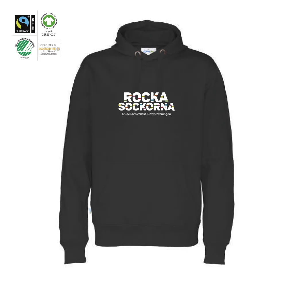 Hood Man Black (GOTS)