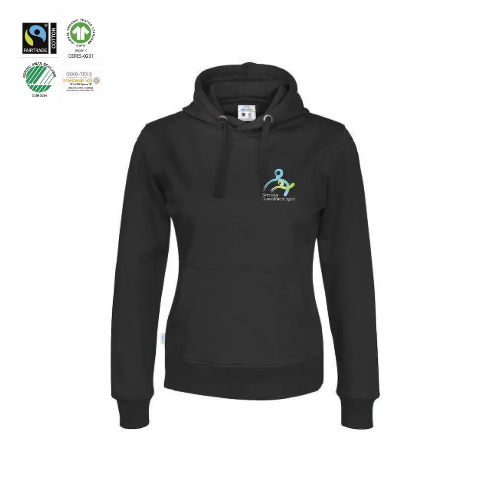 Hood Lady Black (GOTS)