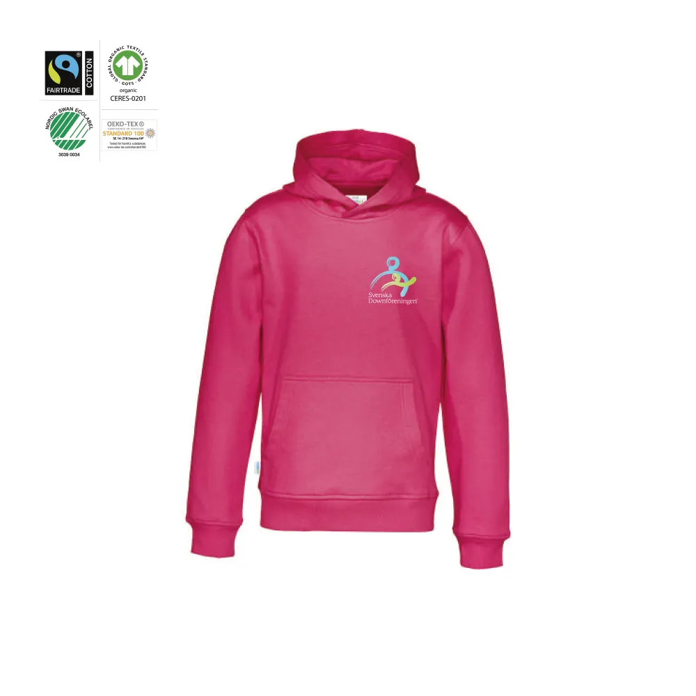 Hood Kid Dark Cerise (GOTS)