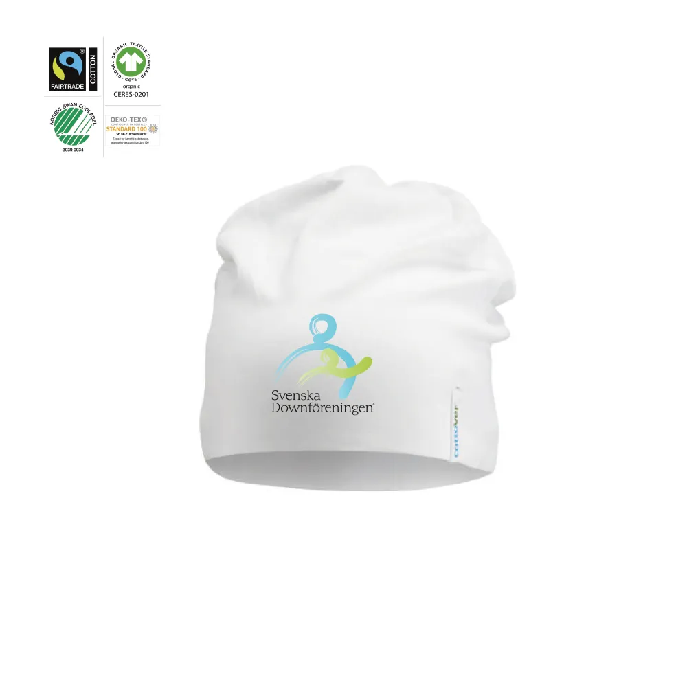 Beanie White (GOTS)